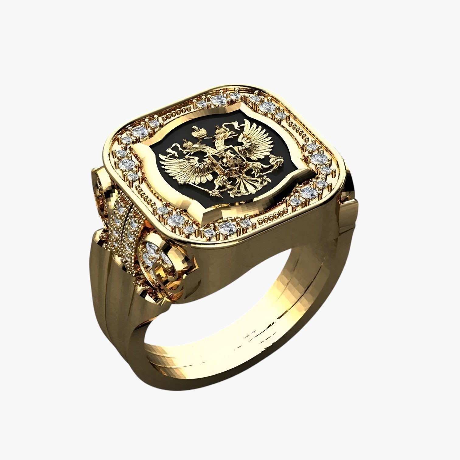 Elian | Opvallende statement ring voor heren – krachtig, stijlvol en uniek