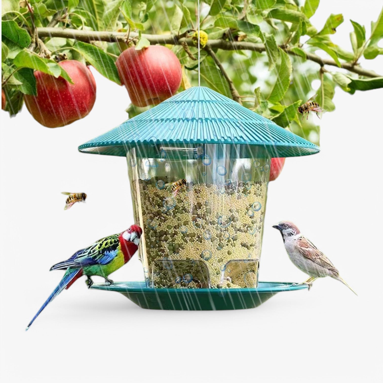 Darby | Vogelvoederhanger - Gemakkelijk te vullen en vogels aan te trekken