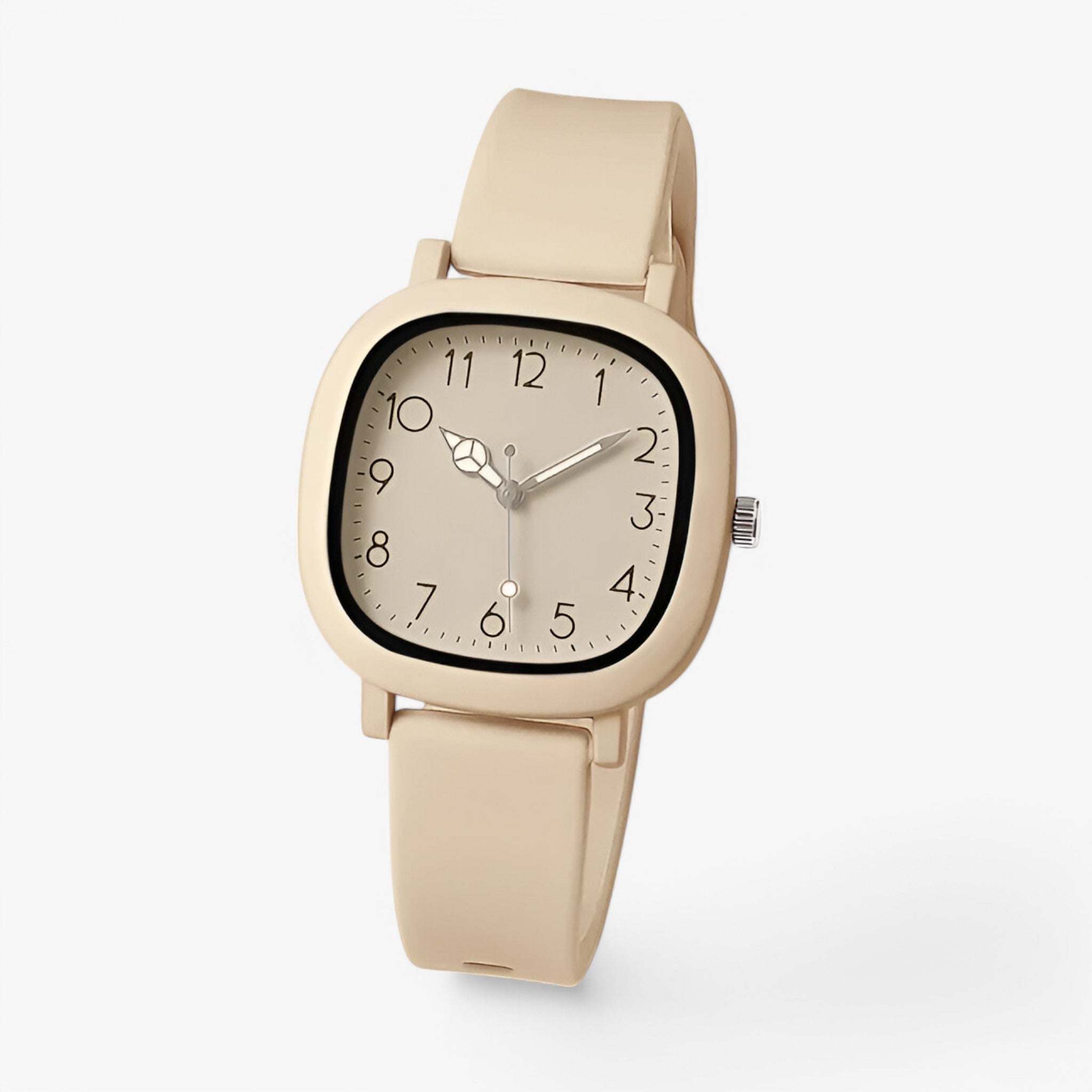 Tamar | Dameskwarts-siliconenhorloge, perfect als cadeau