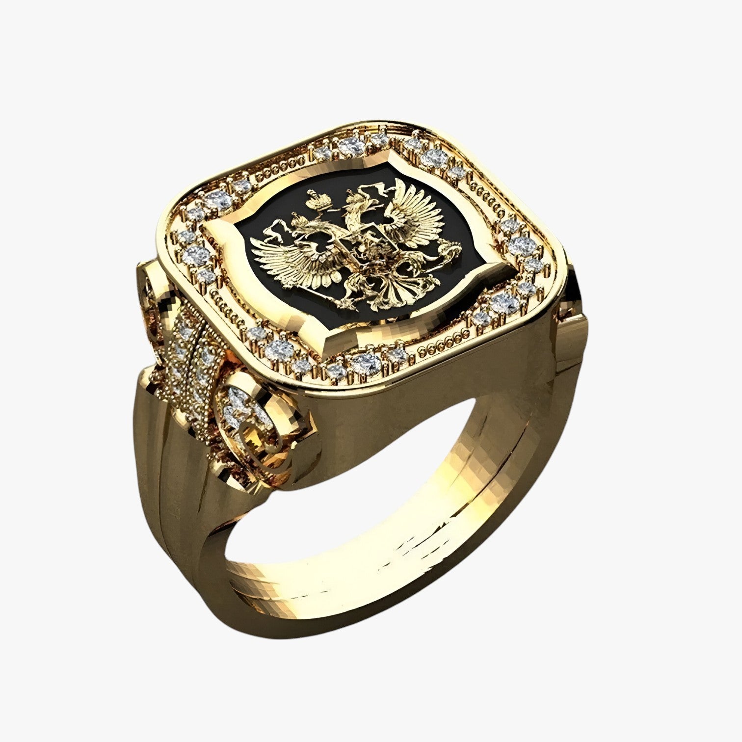 Elian | Opvallende statement ring voor heren – krachtig, stijlvol en uniek