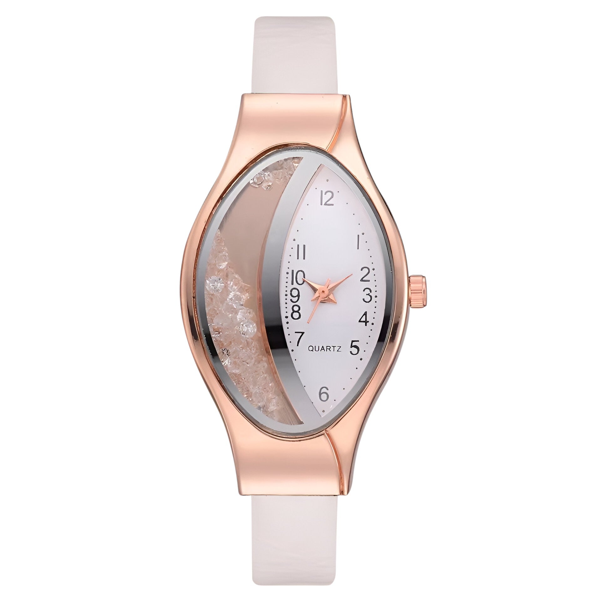 Camille | Luxe diamanten quartz dameshorloge