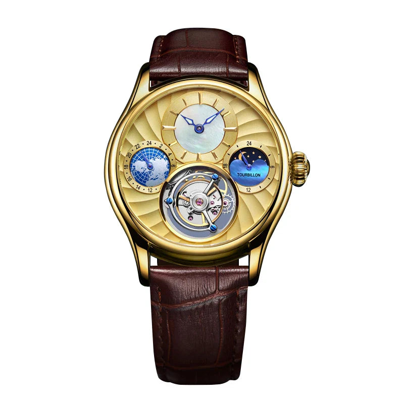 Helio | Tourbillon Luxe Mechanisch Horloge