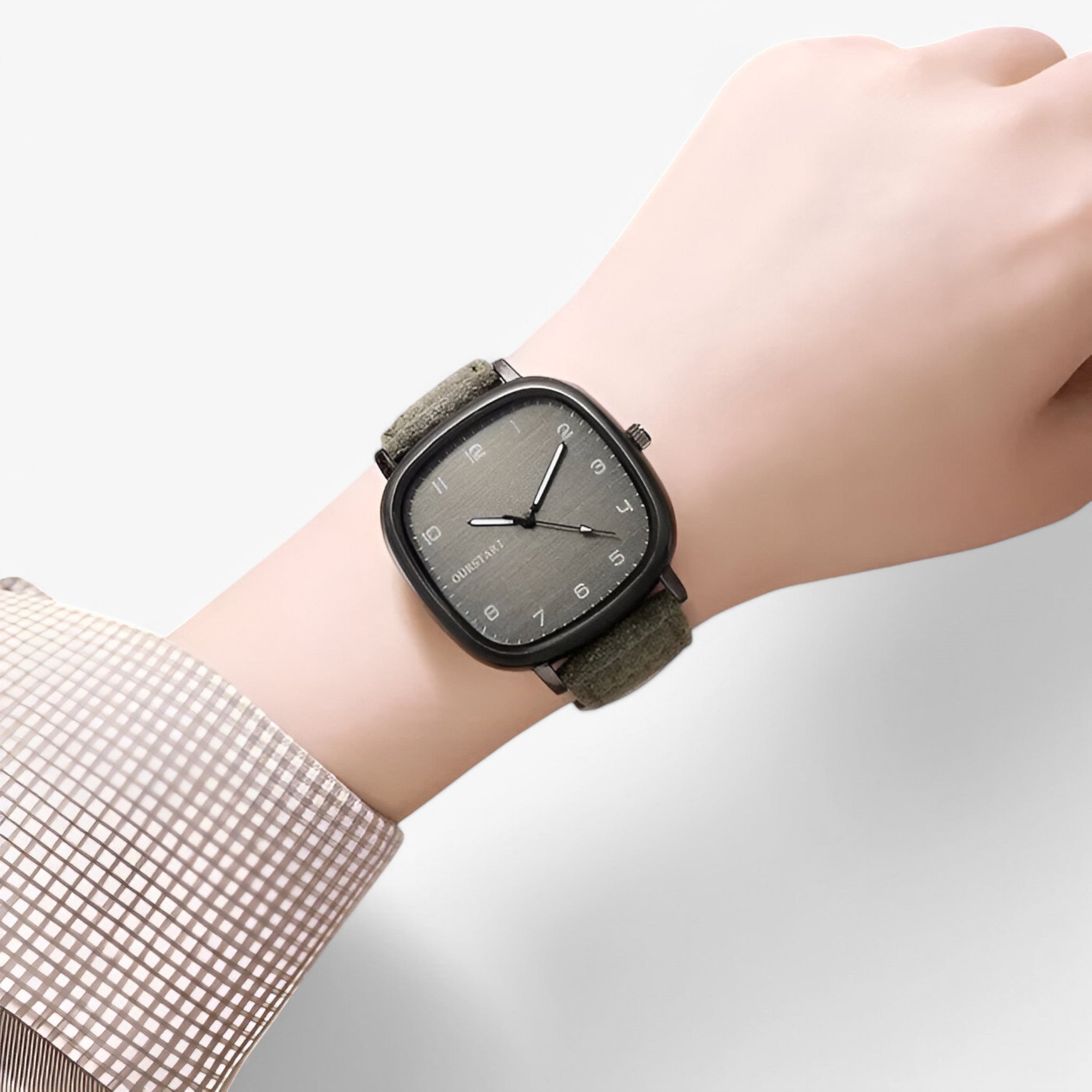 Mirabella | Vintage horloge met vierkante wijzerplaat