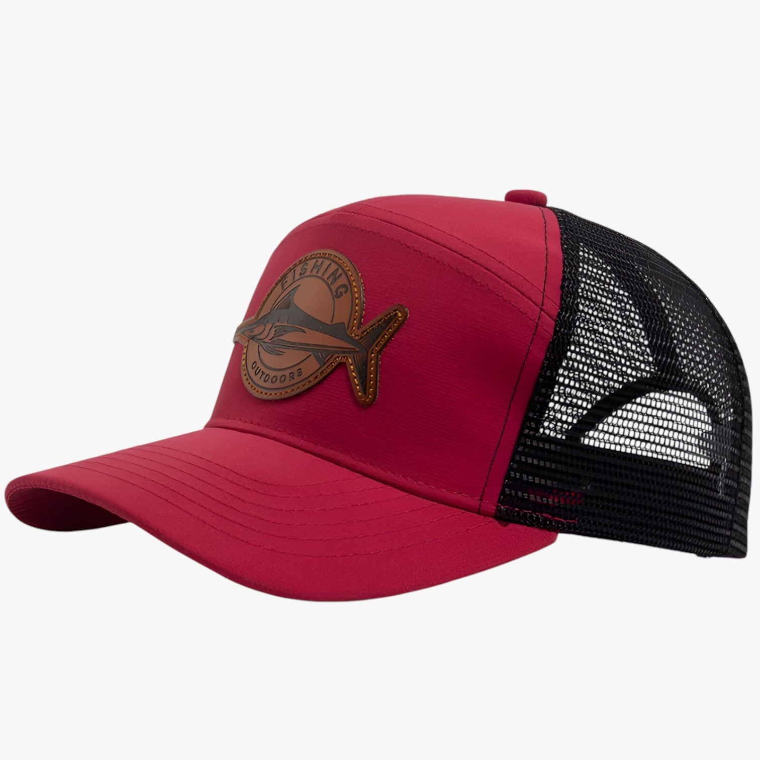 Caden | Stijlvol – Zomerse trucker cap met mesh en leren label