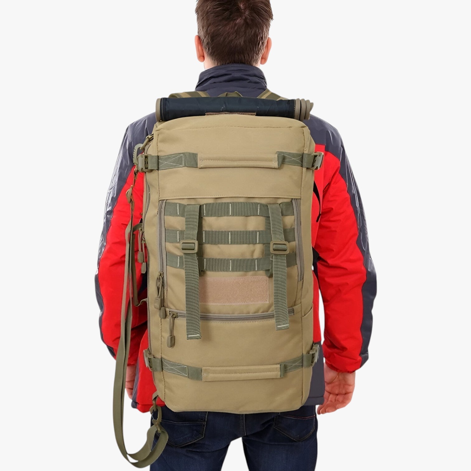 Bernardo | Ruime 50L wandelrugzak voor kamperen, trekking en bergbeklimmen