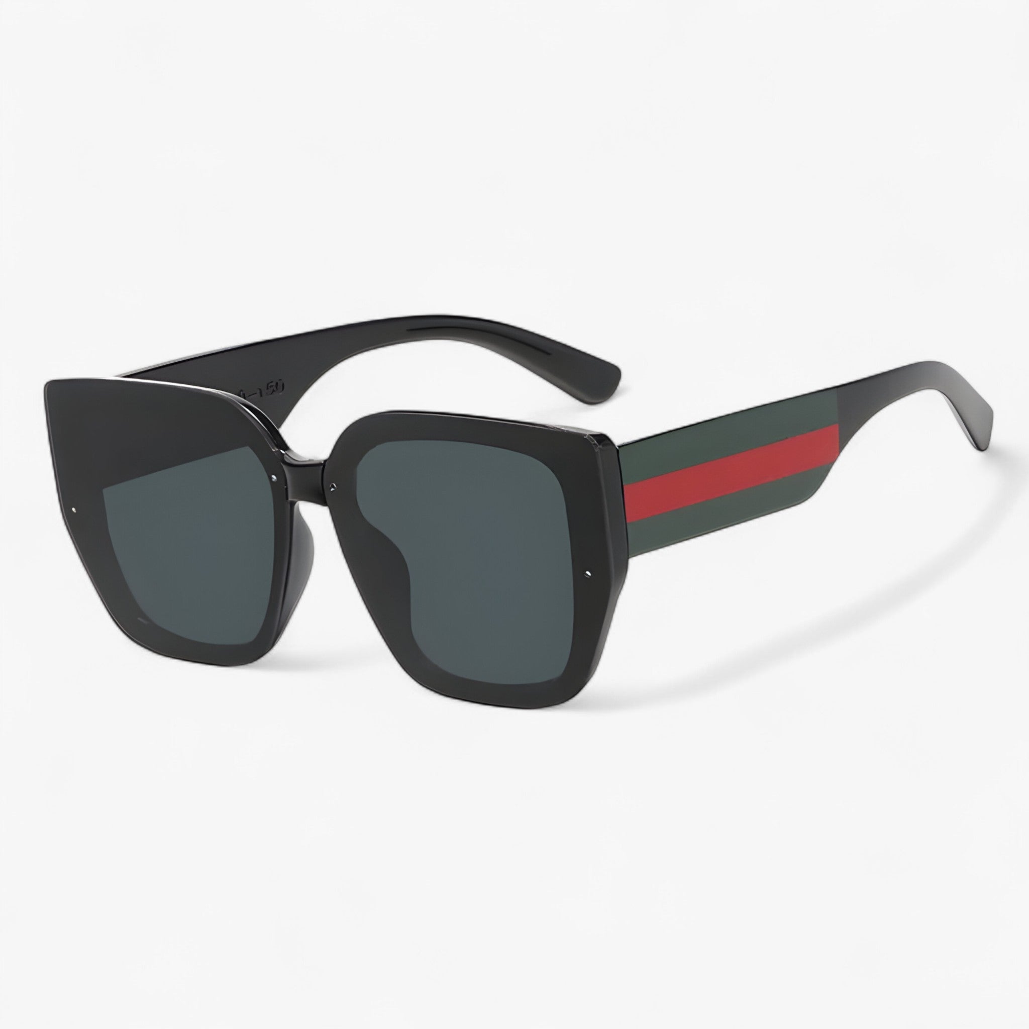 Roco | Retro multi-kleurige polygonale zonnebril voor dames