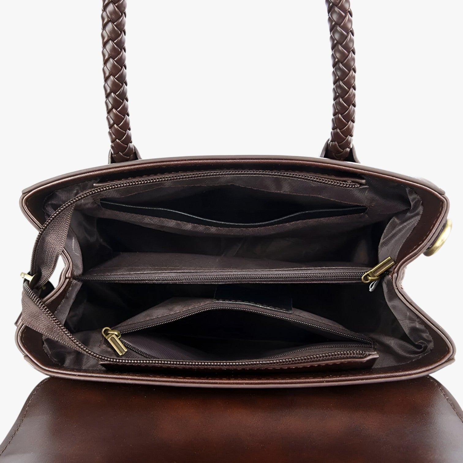 Bianca | Retro Dames Schoudertas  Compact, Trendy & Duurzaam PU Leer