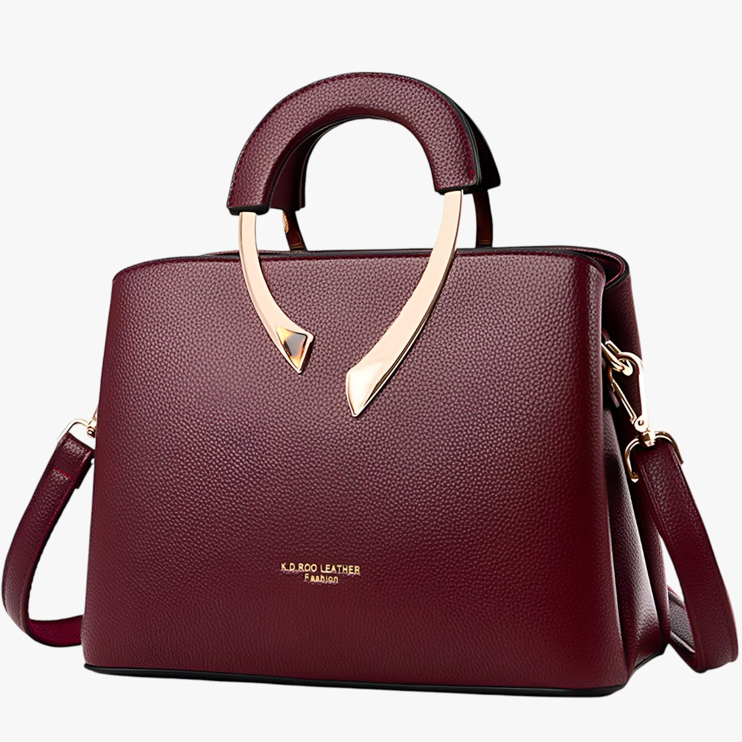 Elvira | Luxe Leren Tote met Veelzijdig Design