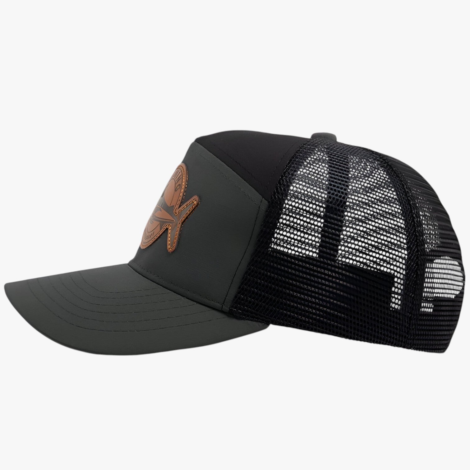 Caden | Stijlvol – Zomerse trucker cap met mesh en leren label