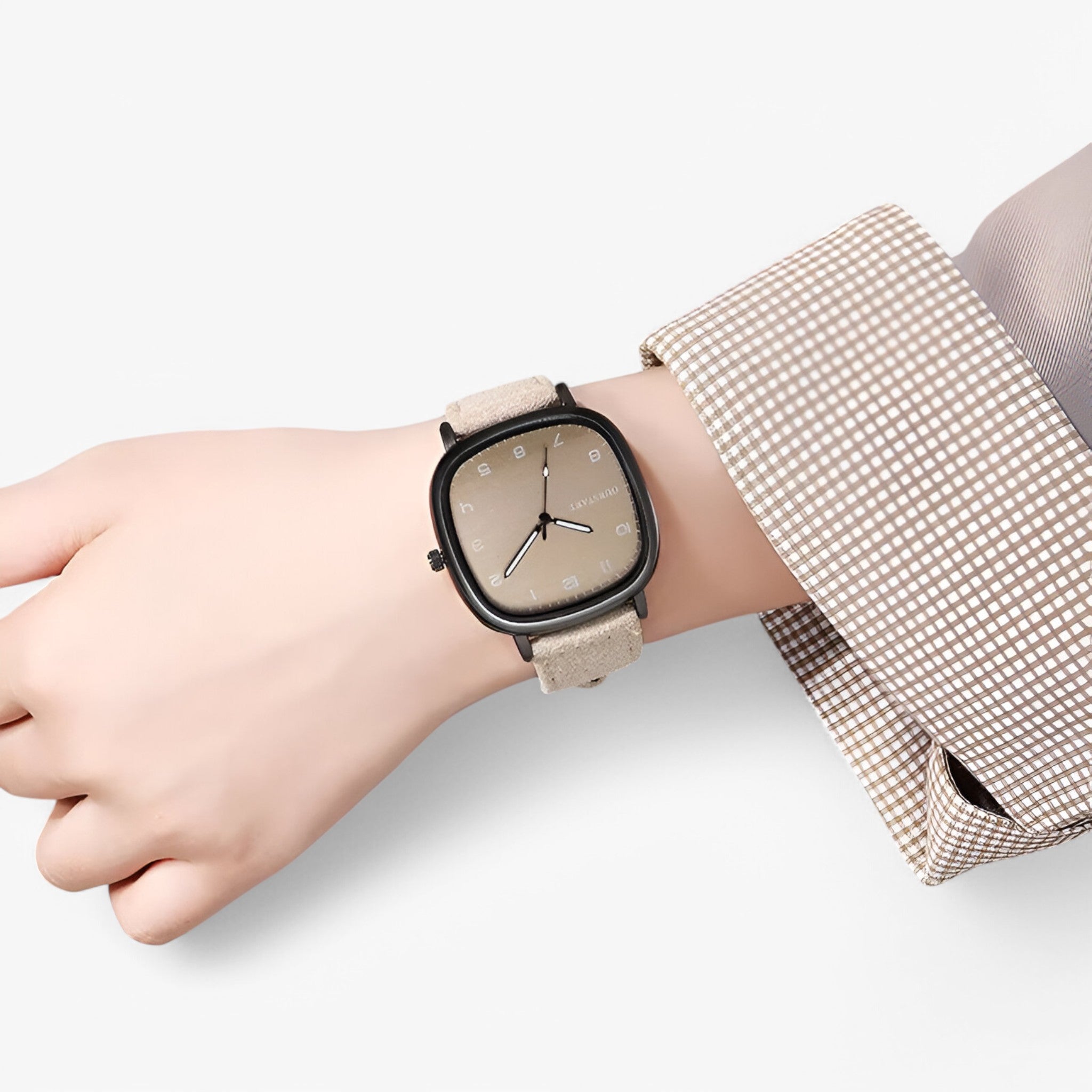 Mirabella | Vintage horloge met vierkante wijzerplaat