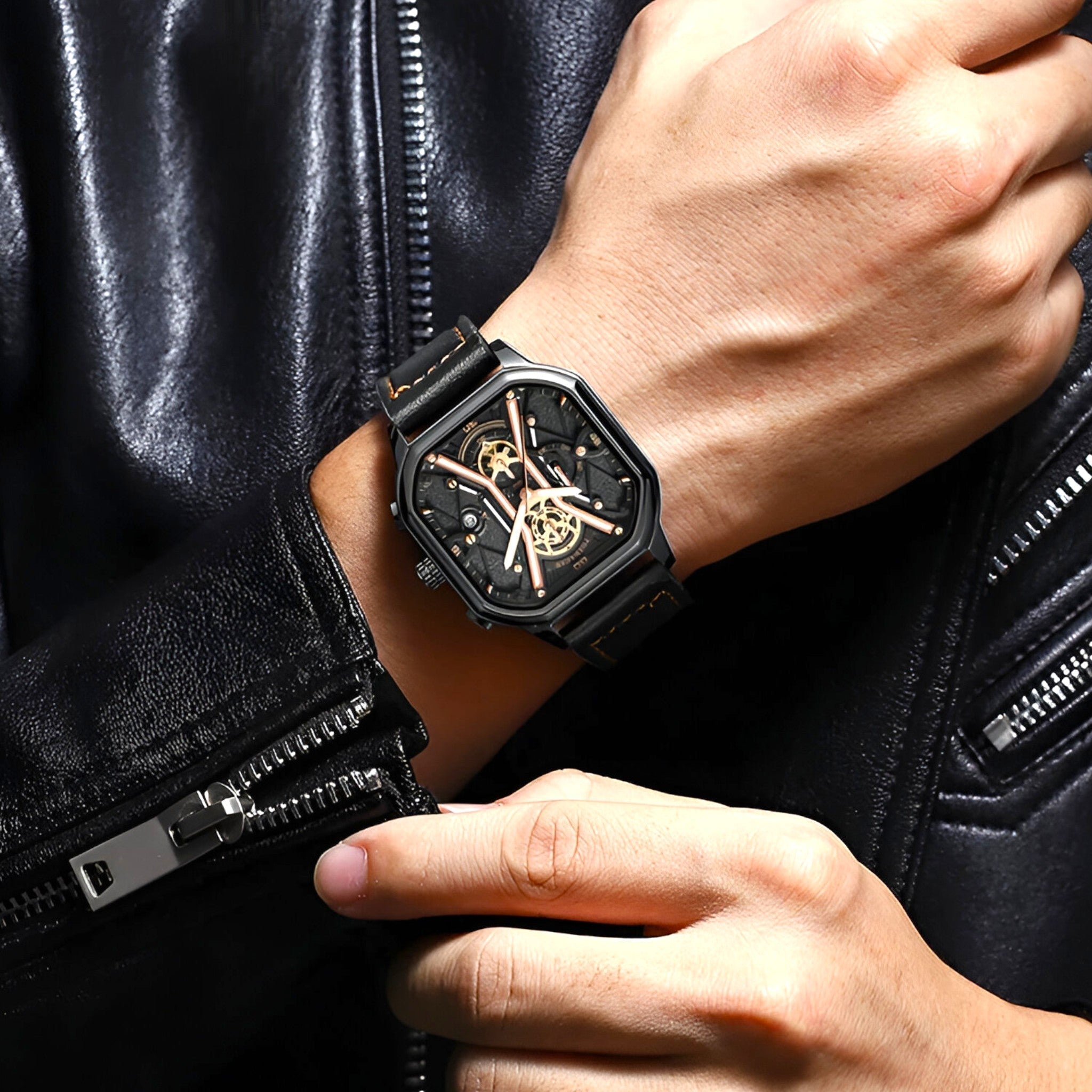 STJERNE | Chronograaf Horloge - Tijdloze schoonheid en eersteklas precisie STJERNE | Chronograph Uhr - Zeitlose Eleganz und Präzision - €25 - Werqino Amsterdam